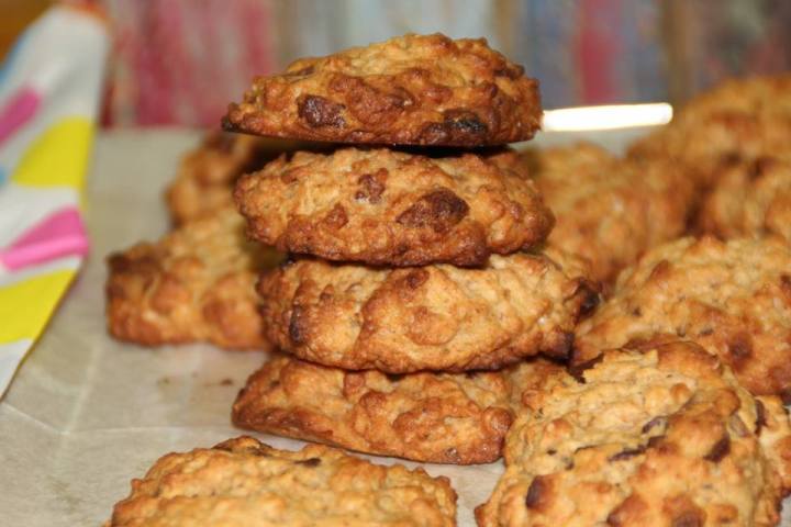 עוגיות צ'אנקי מאנקי טבעוניות של&nbsp;וואלרי